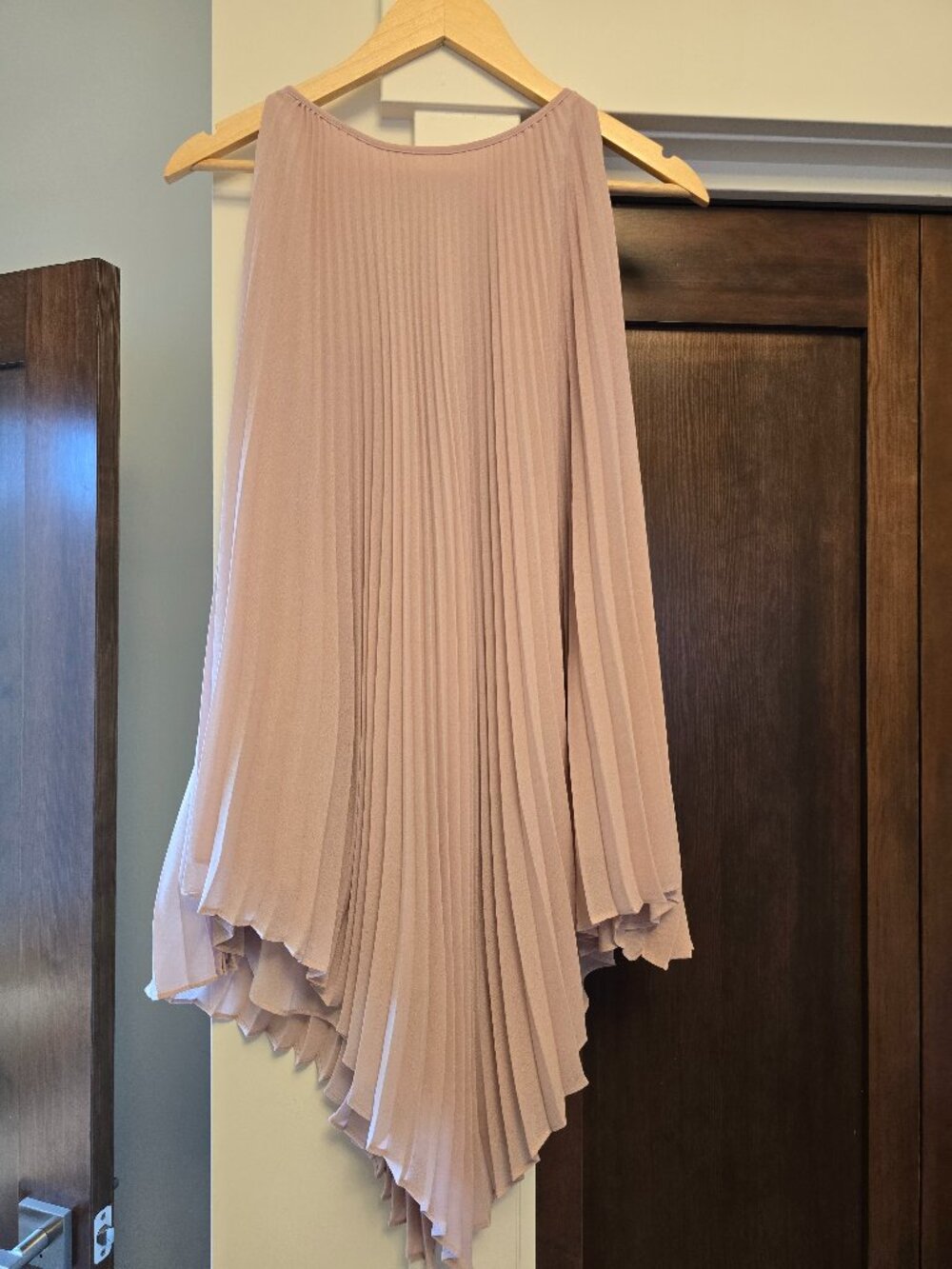 Max Studio Sheer Pink Dress Small